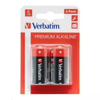 VERBATIM Alkalne baterije C, 2 PACK / LR14