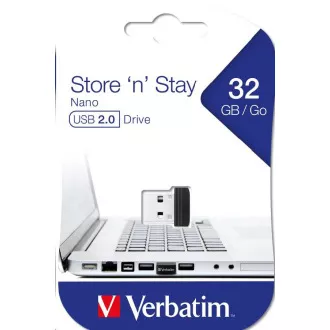 VERBATIM Flash disk 32 GB Store 'n' Stay Nano