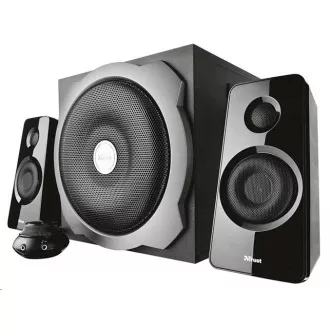 TRUST Speakers 2.1 Tytan Subwoofer zvočniški komplet - črna, črna