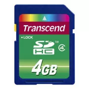 TRANSCEND SDHC kartica 4GB razreda 4