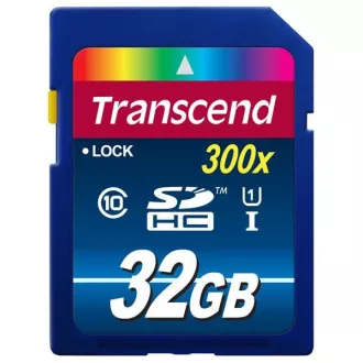 TRANSCEND Kartica SDHC 32 GB Premium, razred 10 UHS-I, 300X TRANSCEND Kartica SDHC 32 GB Premium, razred 10 UHS-I, 300X