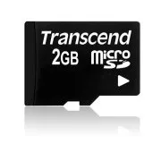 TRANSCEND Kartica MicroSD 2 GB, brez adapterja