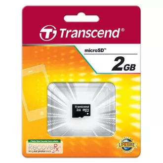 TRANSCEND Kartica MicroSD 2 GB, brez adapterja