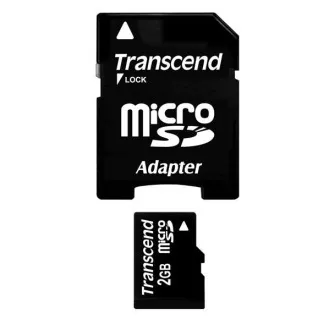 TRANSCEND MicroSD kartica 2GB   adapter