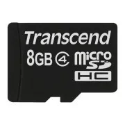 TRANSCEND MicroSDHC kartica 8 GB razreda 4, brez adapterja