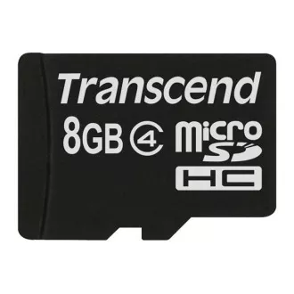 TRANSCEND MicroSDHC kartica 8 GB razreda 4, brez adapterja