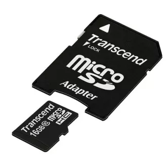 TRANSCEND MicroSDHC kartica 16 GB razreda 10   adapter