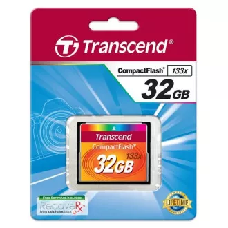 TRANSCEND Compact Flash 32 GB (133x) TRANSCEND Compact Flash 32 GB (133x)