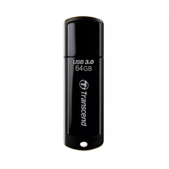 TRANSCEND Flash disk 64 GB JetFlash®700, USB 3.0 (R:80/W:25 MB/s), črn