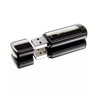 TRANSCEND Flash disk 4 GB JetFlash®350, USB 2.0 (R:13/W:4 MB/s), črn