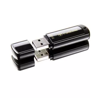 TRANSCEND Flash disk 8 GB JetFlash®350, USB 2.0 (R:13/W:4 MB/s), črn