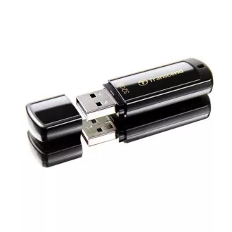 TRANSCEND Flash disk 32 GB JetFlash®350, USB 2.0 (R:16/W:6 MB/s), črn