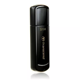 TRANSCEND Flash disk 32 GB JetFlash®350, USB 2.0 (R:16/W:6 MB/s), črn