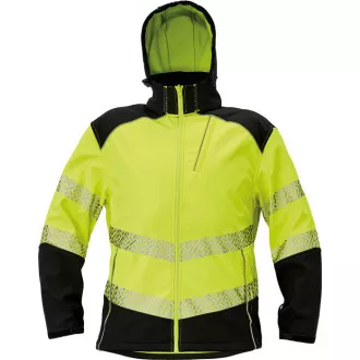 KNOXFIELD PROFI HV softsh.jacket rumena M