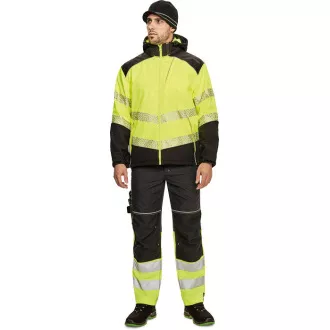 KNOXFIELD PROFI HV softsh.jacket rumena. XXL