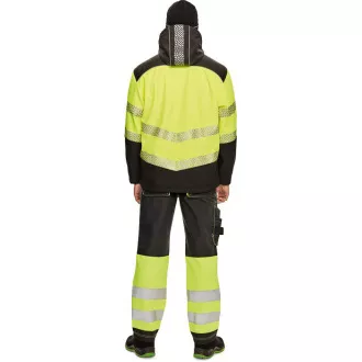 KNOXFIELD PROFI HV softsh.jakna rumena 4XL