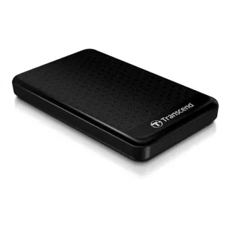 TRANSCEND Zunanji trdi disk USB 3.1 StoreJet 25A3, 1 TB, črn (odporen na udarce, 256-bitni AES)
