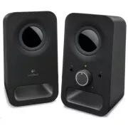 Logitech Multimedijski zvočniki 2.0 Z150 Midnight Black