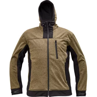 HUYER SOFTSHELL jakna beige XL