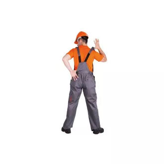 DESMAN hlače lacl siva/oranžna 48