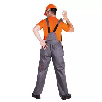 DESMAN hlače lacl siva/oranžna 54