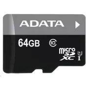 ADATA MicroSDXC kartica 64GB Premier UHS-I Class 10   SD adapter