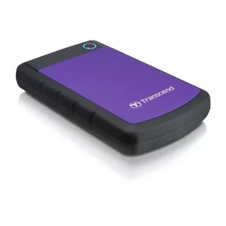 TRANSCEND Zunanji trdi disk USB 3.1 StoreJet 25H3P, 2TB, vijolične barve (odporen na udarce)