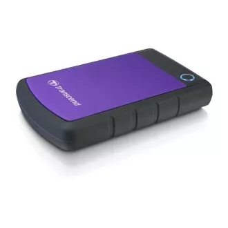 TRANSCEND Zunanji trdi disk USB 3.1 StoreJet 25H3P, 2TB, vijolične barve (odporen na udarce)