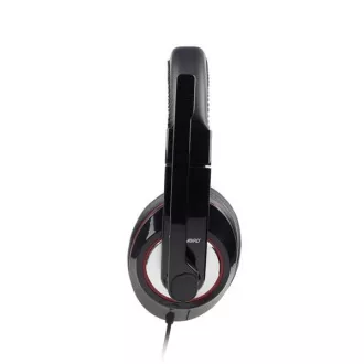 GEMBIRD slušalke z mikrofonom MHS-U-001 Gaming, črne, USB