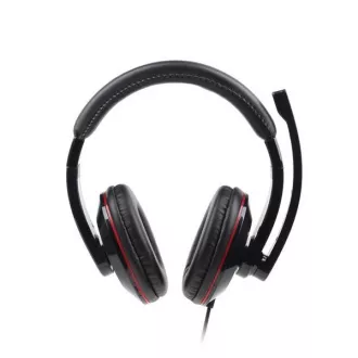 GEMBIRD slušalke z mikrofonom MHS-U-001 Gaming, črne, USB