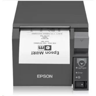 EPSON TM-T70II blagajniški tiskalnik, USB   serijski, črn, rezalnik, z napajalnikom