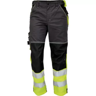 KNOXFIELD HV DW275 hlače antr/rumena 60