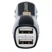 Univerzalni avtomobilski polnilnik CONNECT IT USB PREMIUM (2x USB 3, 1A in 1A., avtomobilski adapter CL)