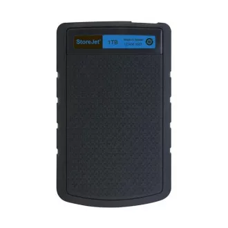 TRANSCEND Zunanji trdi disk USB 3.0 StoreJet 25H3B, 1TB, modri (odporen na udarce)