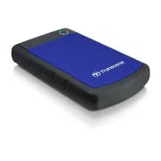 TRANSCEND Zunanji trdi disk USB 3.0 StoreJet 25H3B, 2TB, modri (odporen na udarce)