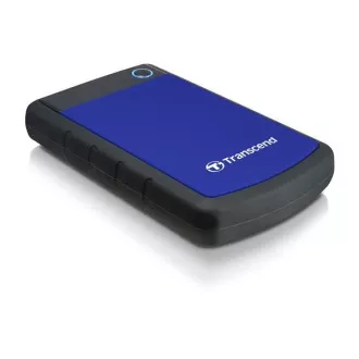 TRANSCEND Zunanji trdi disk USB 3.0 StoreJet 25H3B, 2TB, modri (odporen na udarce)
