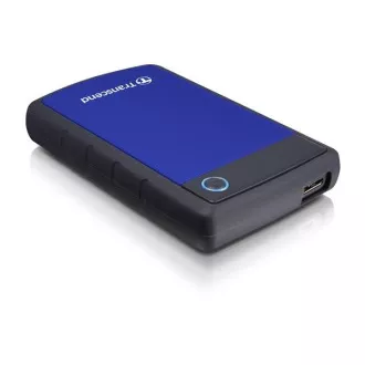 TRANSCEND Zunanji trdi disk USB 3.0 StoreJet 25H3B, 2TB, modri (odporen na udarce)