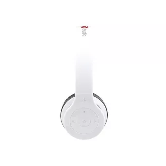 GEMBIRD slušalke z mikrofonom Berlin, Bluetooth, bele