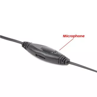 GEMBIRD slušalke z mikrofonom MHS-903, črne GEMBIRD slušalke z mikrofonom MHS-903, črne