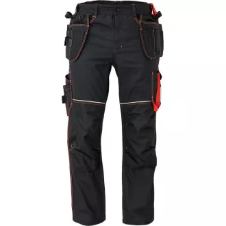 KNOXFIELD 320 hlače antracit/rdeča 60