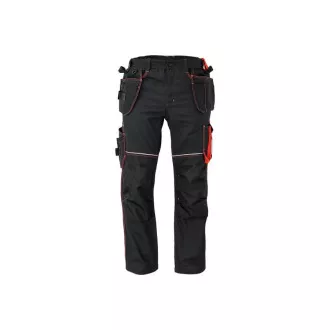 KNOXFIELD 320 hlače antracit/oranžna 46