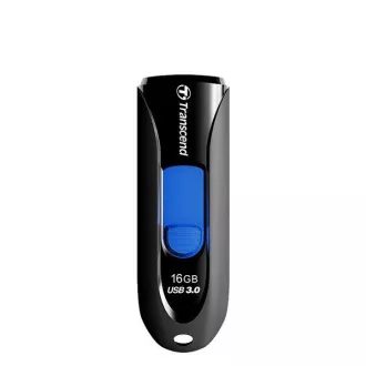 TRANSCEND USB Flash Drive 16GB JetFlash®790, USB 3.1 (R:90/W:12 MB/s), črna/modra