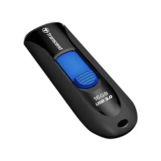 TRANSCEND USB Flash Drive 16GB JetFlash®790, USB 3.1 (R:90/W:12 MB/s), črna/modra
