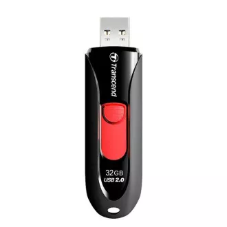 TRANSCEND Flash disk 32 GB JetFlash®590K, USB 2.0 (R:16/W:6 MB/s), črn