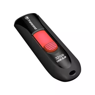 TRANSCEND Flash disk 32 GB JetFlash®590K, USB 2.0 (R:16/W:6 MB/s), črn