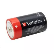 VERBATIM Alkalne baterije D, 2 PACK / LR20