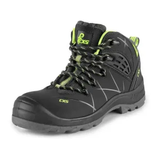 Škornji CXS Universe METEOR O2, črno-zeleni, velikost 41