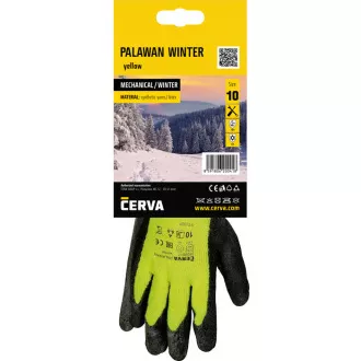 PALAWAN ZIMSKE rokavice blister rumene 10