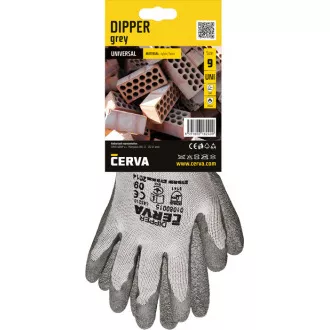 DIPPER rokavice blister zelene 11