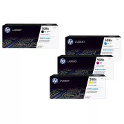 HP 508X (CF360X,CF361X,CF362X,CF363X) - toner, black + color (črn + barven)